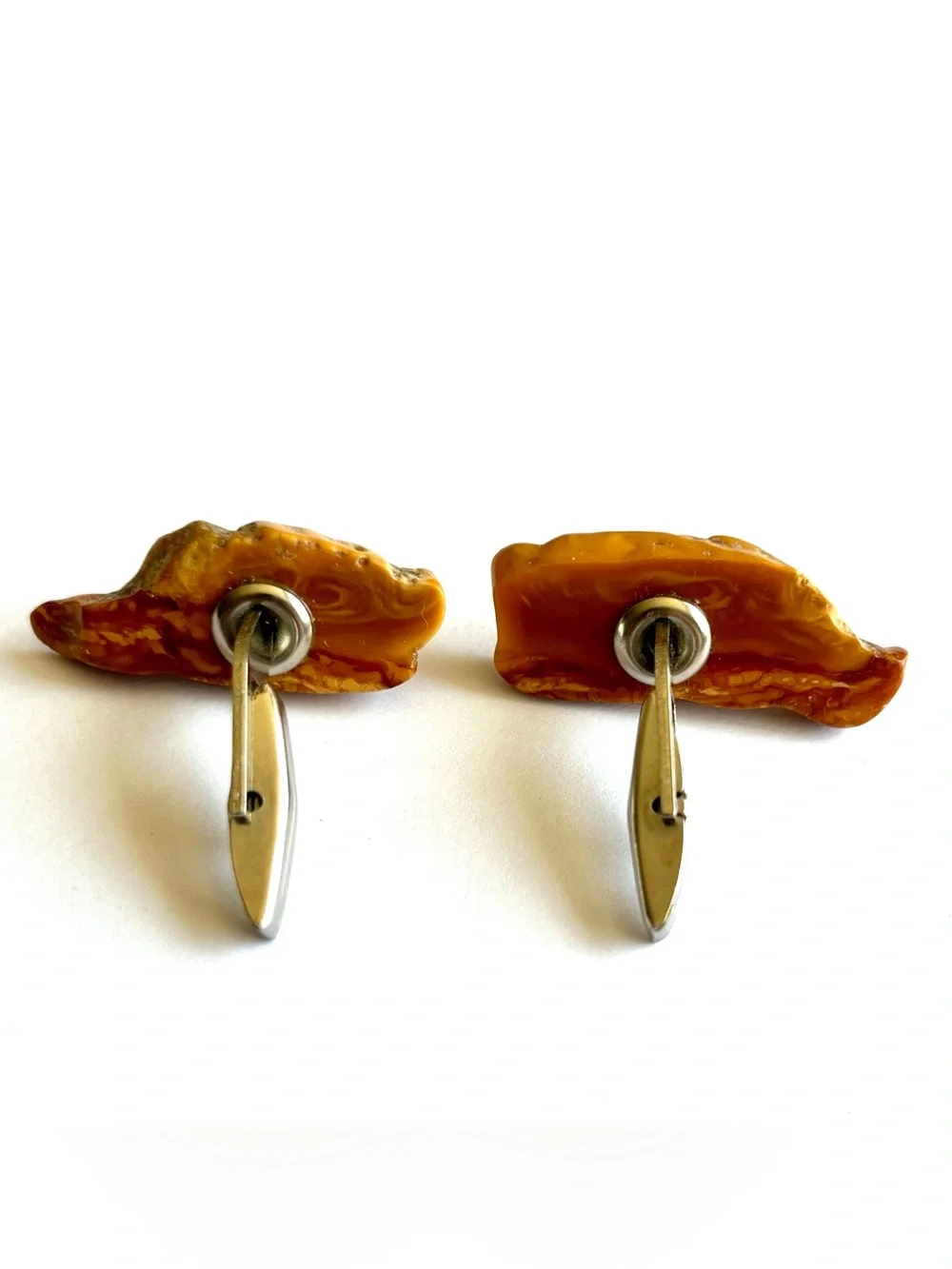 Pair of vintage “nature” cufflinks. Great condition.